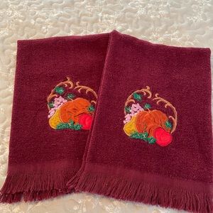 Fall Bathroom Towel Set